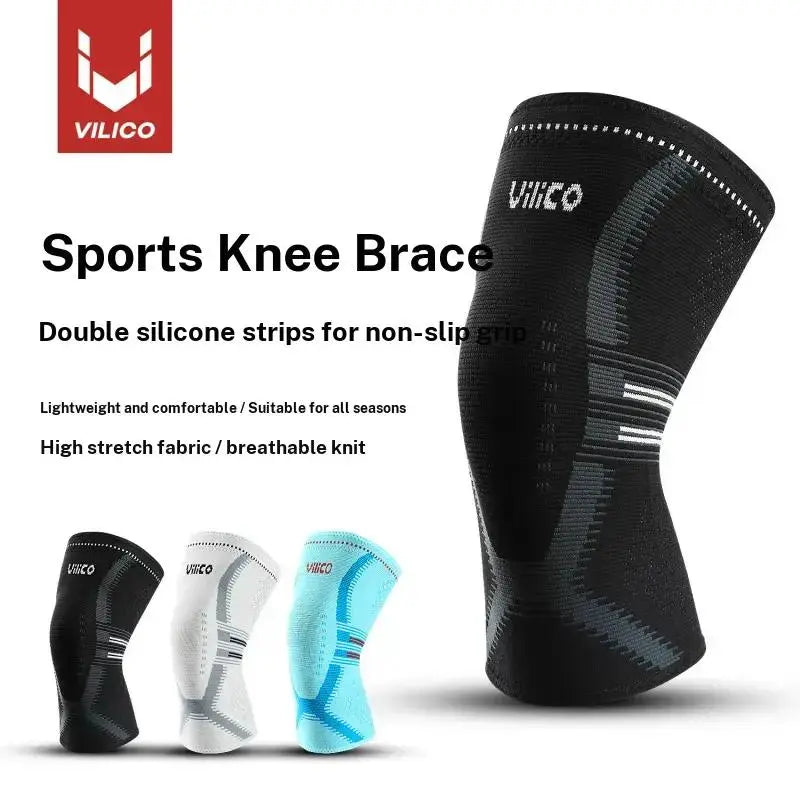 Sports Knee Pads for Basketball, Football, Running, Jump Rope, Marathon, Meniscus Protection, Breathable, Non-Slip, Fitness Leg Sleeves, Knee Pads, Compression Knee Sleeve, Football Gear, Basketball Accessories, Protective Sleeve