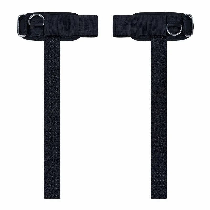 2 in 1 Lifting Straps D Ring Silicone Grip Padded Wrist Support for Deadlifts Cable Machines Gym Accessories