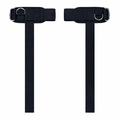 2 in 1 Lifting Straps D Ring Silicone Grip Padded Wrist Support for Deadlifts Cable Machines Gym Accessories