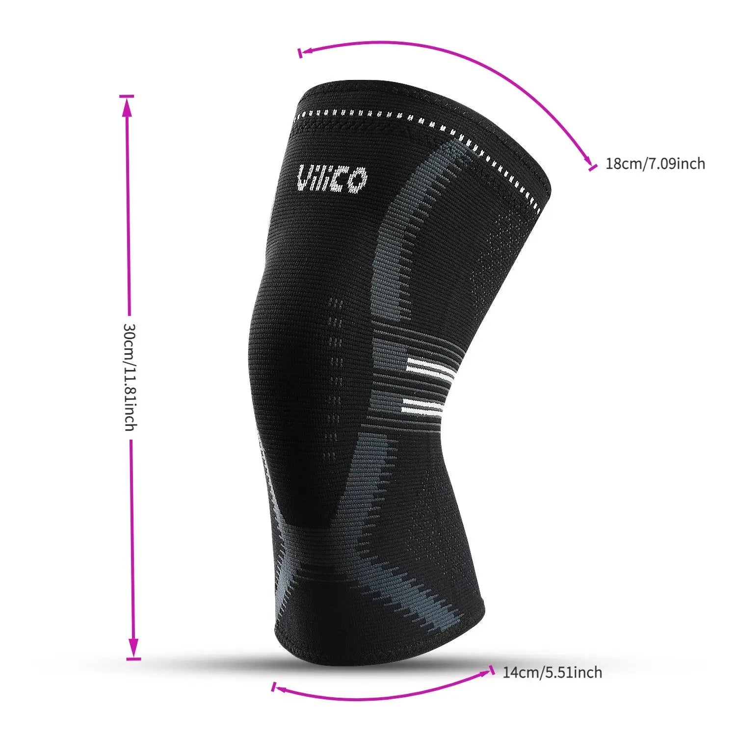 Sports Knee Pads for Basketball, Football, Running, Jump Rope, Marathon, Meniscus Protection, Breathable, Non-Slip, Fitness Leg Sleeves, Knee Pads, Compression Knee Sleeve, Football Gear, Basketball Accessories, Protective Sleeve