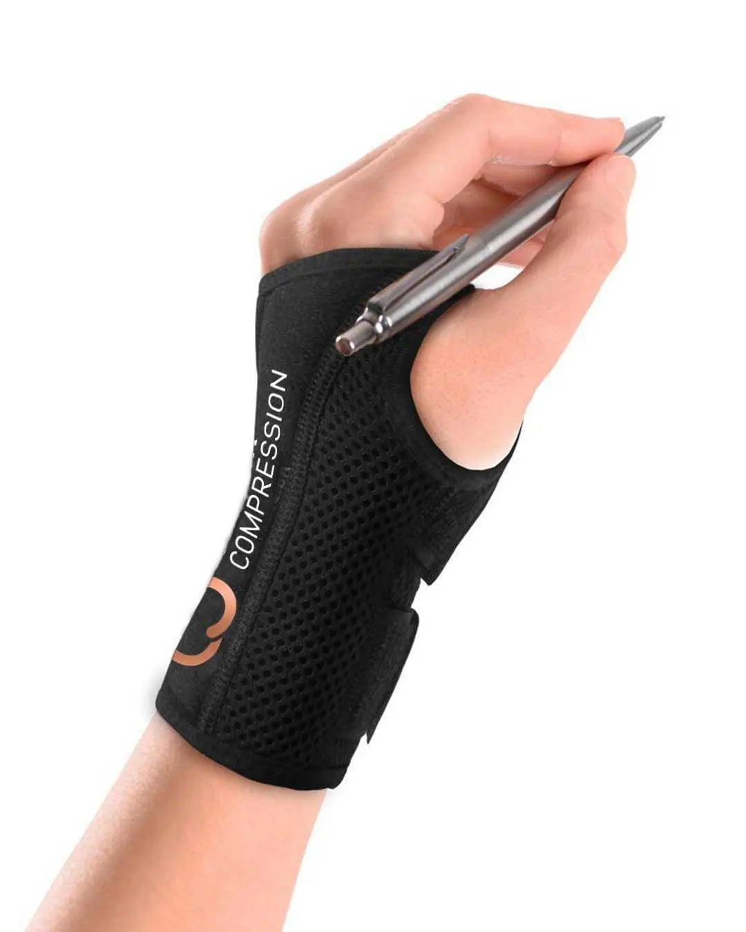 Copper Compression Advanced Wrist Brace | Adjustable Orthopedic Support for Hand, Thumb & Wrist