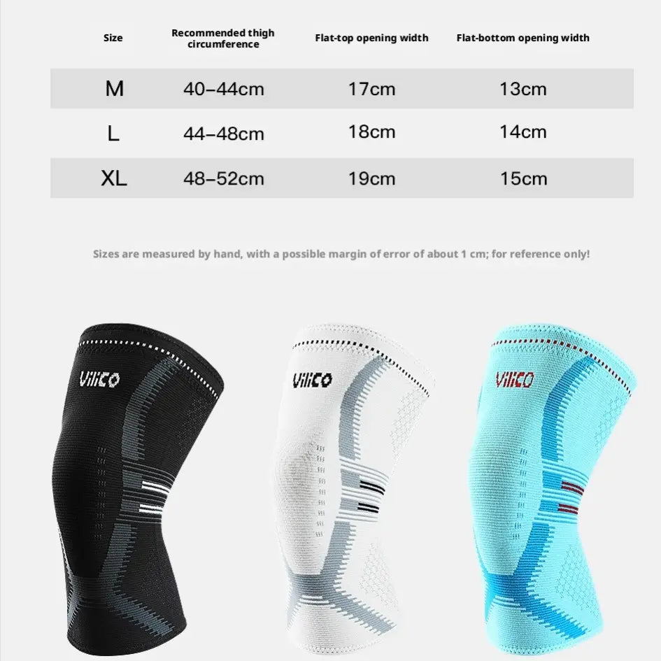 Sports Knee Pads for Basketball, Football, Running, Jump Rope, Marathon, Meniscus Protection, Breathable, Non-Slip, Fitness Leg Sleeves, Knee Pads, Compression Knee Sleeve, Football Gear, Basketball Accessories, Protective Sleeve